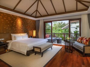 Deluxe Suite, 1 King Bed (Premium) | Minibar, in-room safe, desk, blackout drapes - Pullman Luang Prabang (Luang Prabang)
