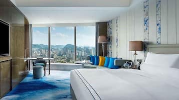 Premium bedding, minibar, in-room safe, desk