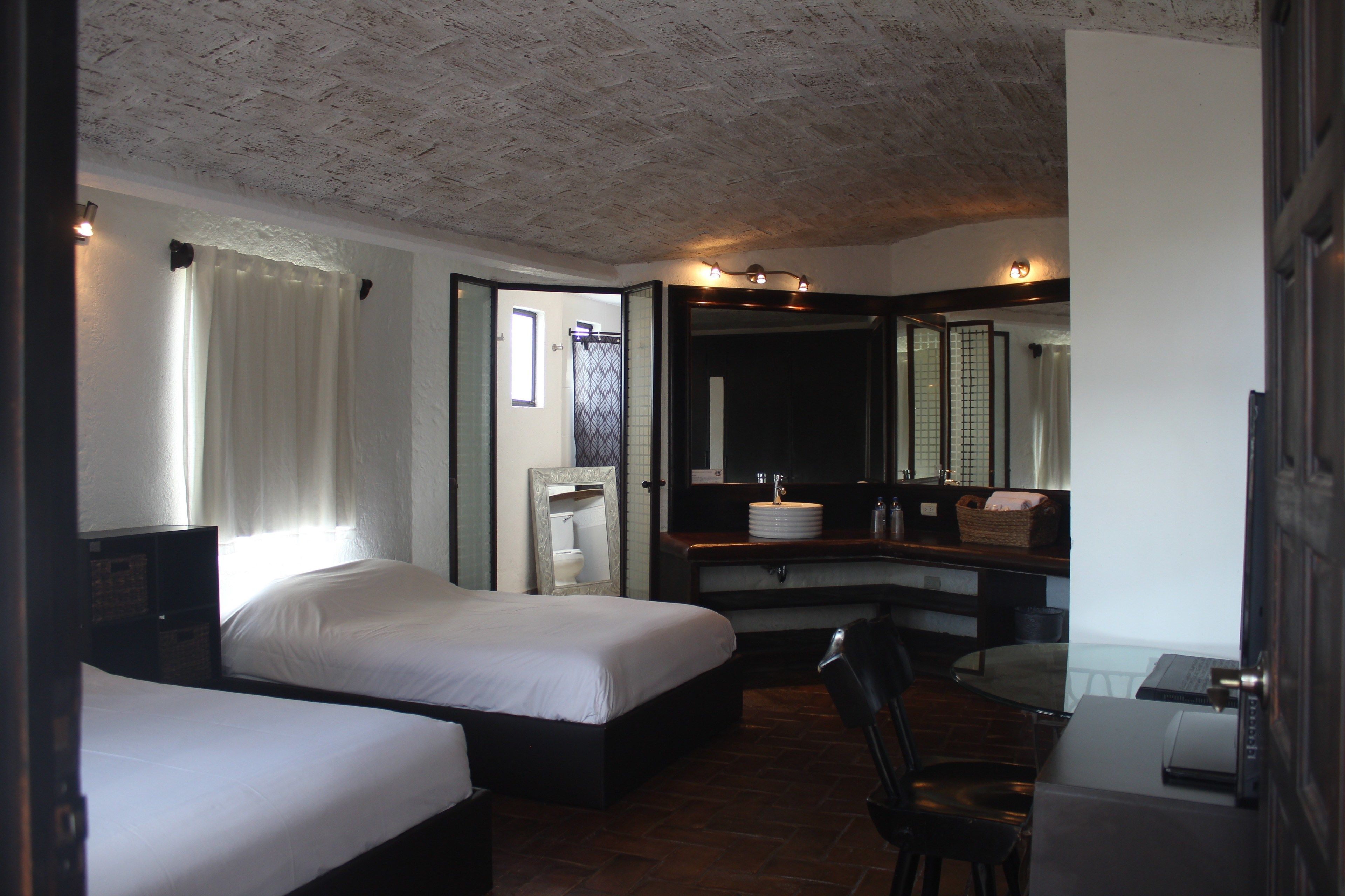 suite, 2 double beds | in-room safe, free wifi, bed sheets