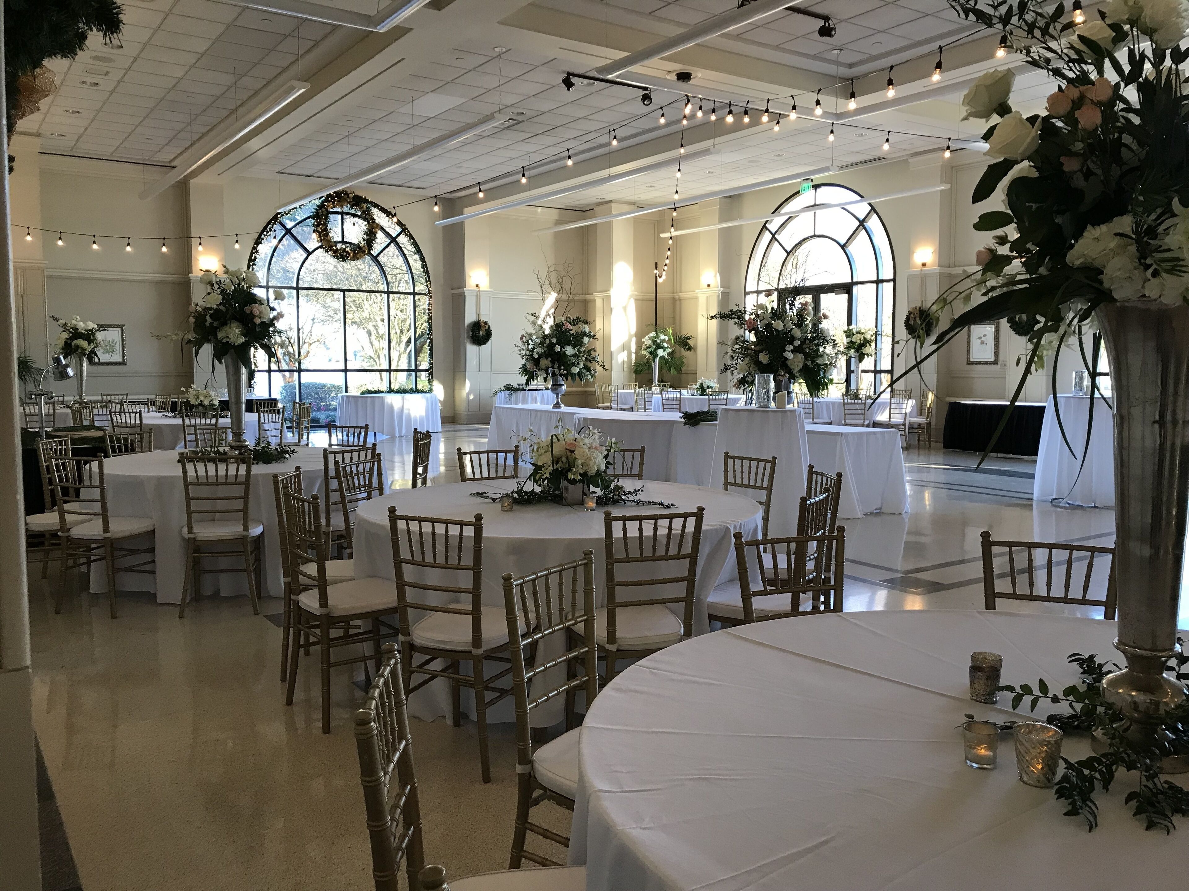 indoor wedding