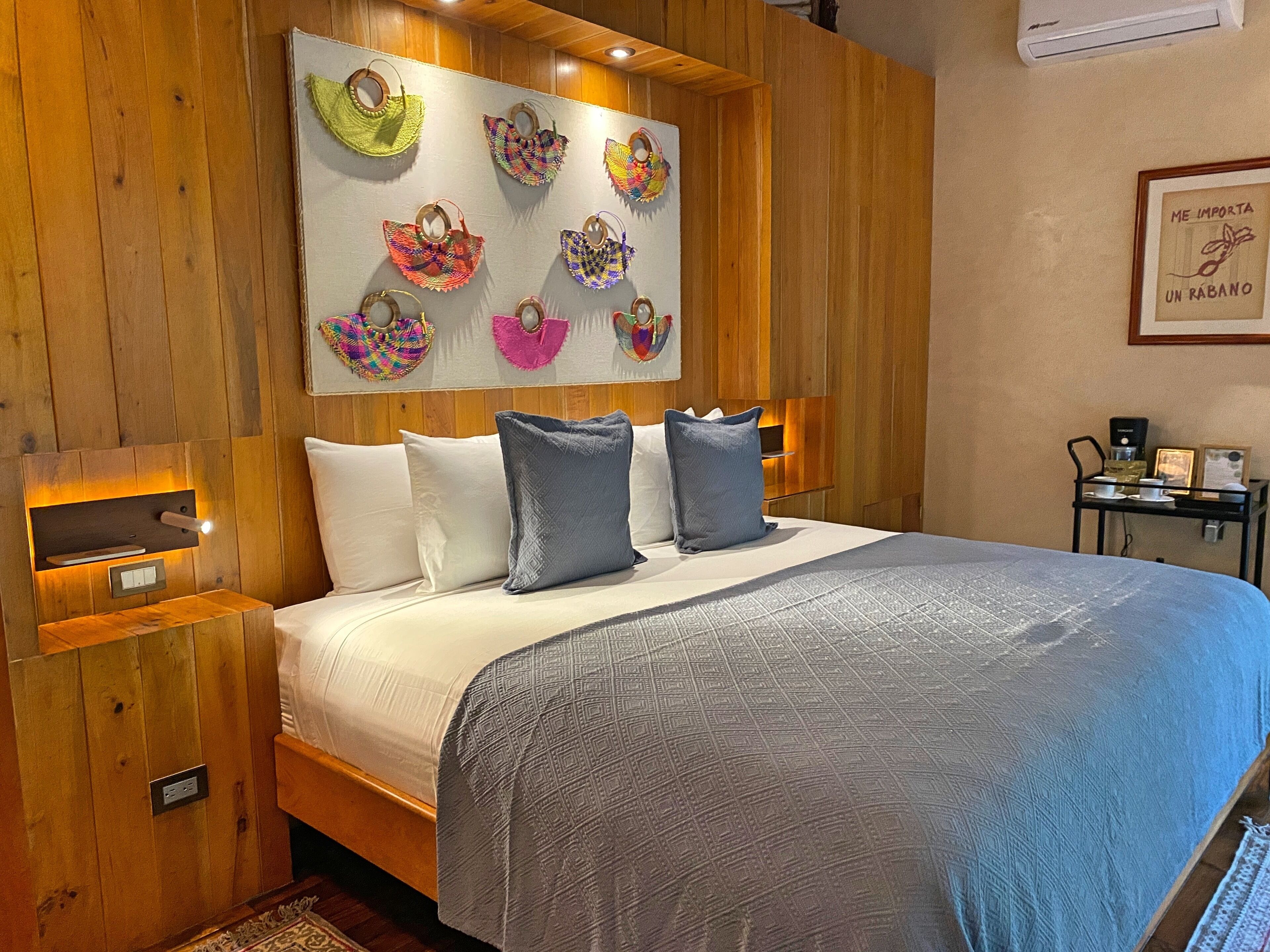 deluxe cabin | 1 bedroom, down duvets, individually decorated, individually furnished