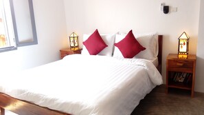 Serviced Apartment | 1 dormitorio, caja fuerte, escritorio y sistema de insonorización