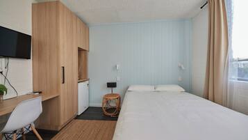 Premium Double Room | Desk, blackout curtains, iron/ironing board, free WiFi