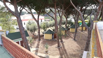 Blick von der Unterkunft