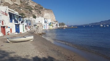 On the beach