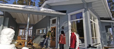 Façade de l’hébergement