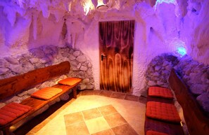 Hot stone-massage, zoneterapi, Ayurvedic-behandlinger, 1 behandlingsrum