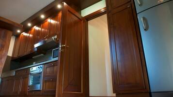 Villa, 3 Bedrooms, Lagoon View | Private kitchen | Full-sized fridge, microwave, oven, coffee/tea maker
