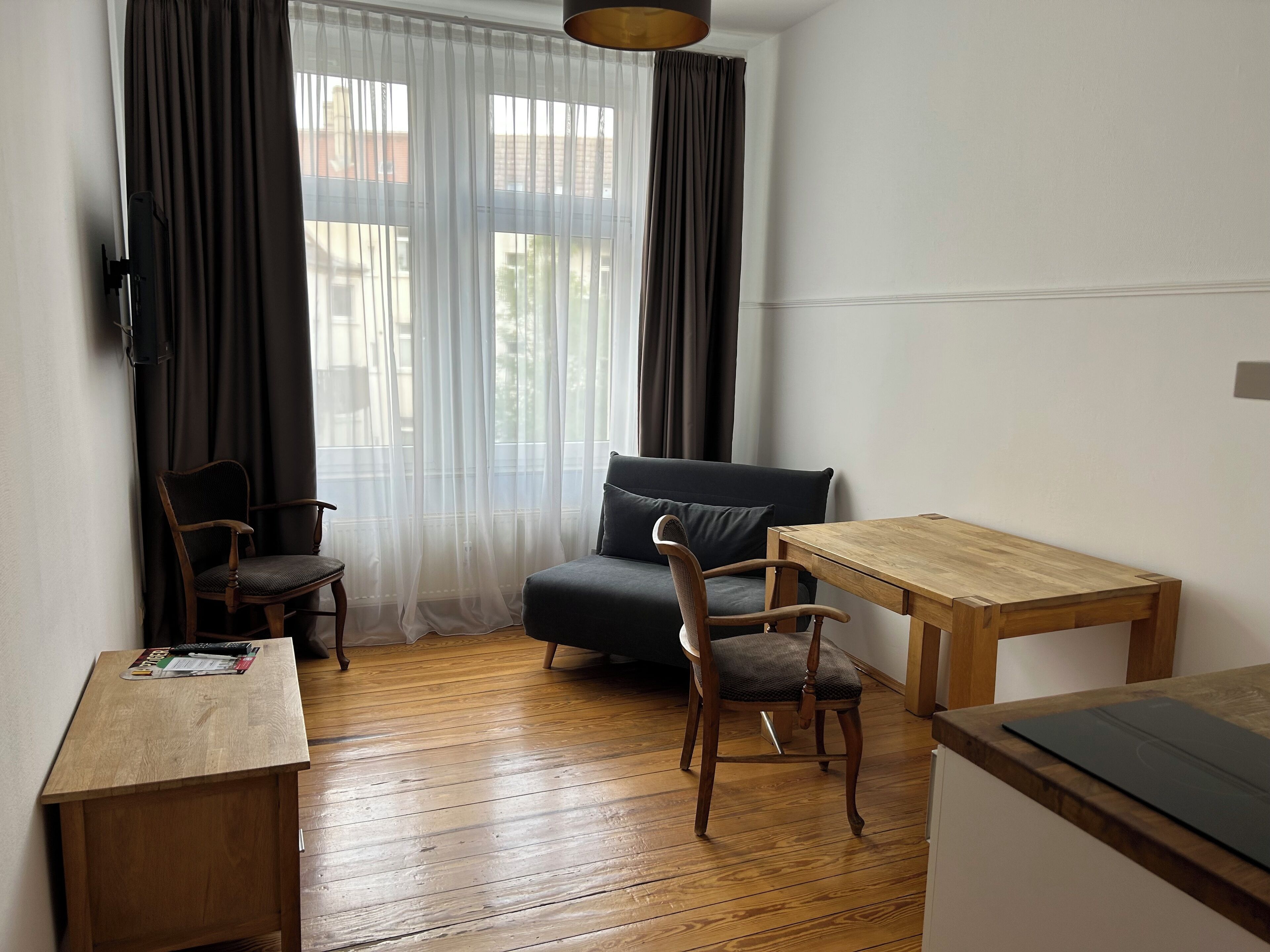 standard apartment (51) | living area | flat-screen tv