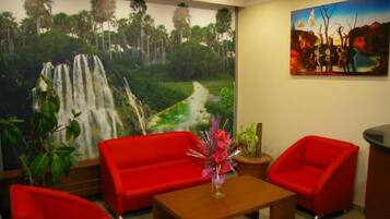 Sitzecke in der Lobby