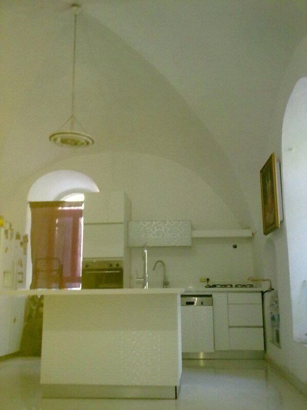 Refrigerador con freezer, microondas, horno, placa de cocina