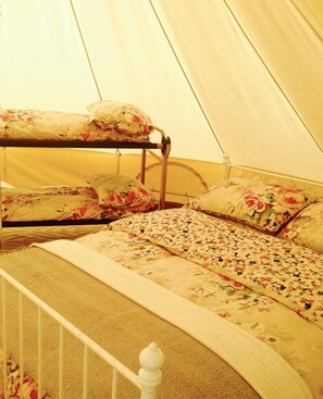 Tent (Glamping Tent - sleeps 4.) | Bed sheets