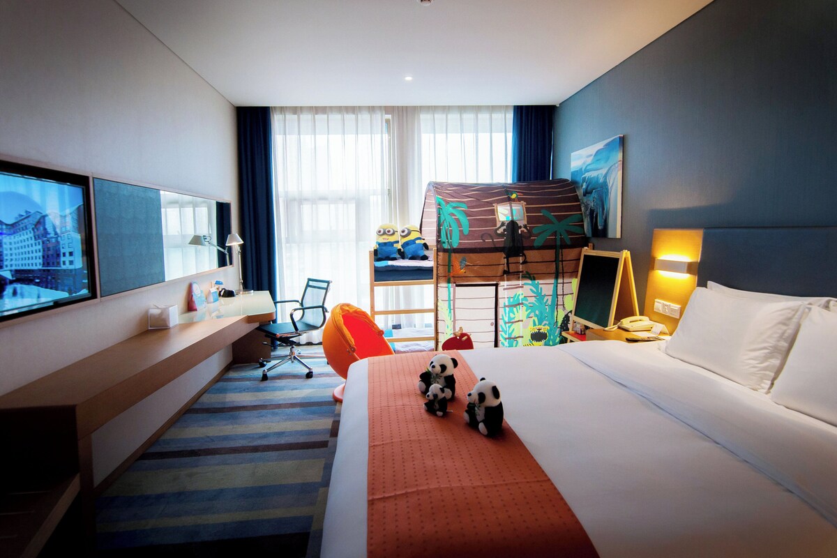 Standard Room, Multiple Beds | In-room safe, desk, blackout drapes, iron/ironing board
