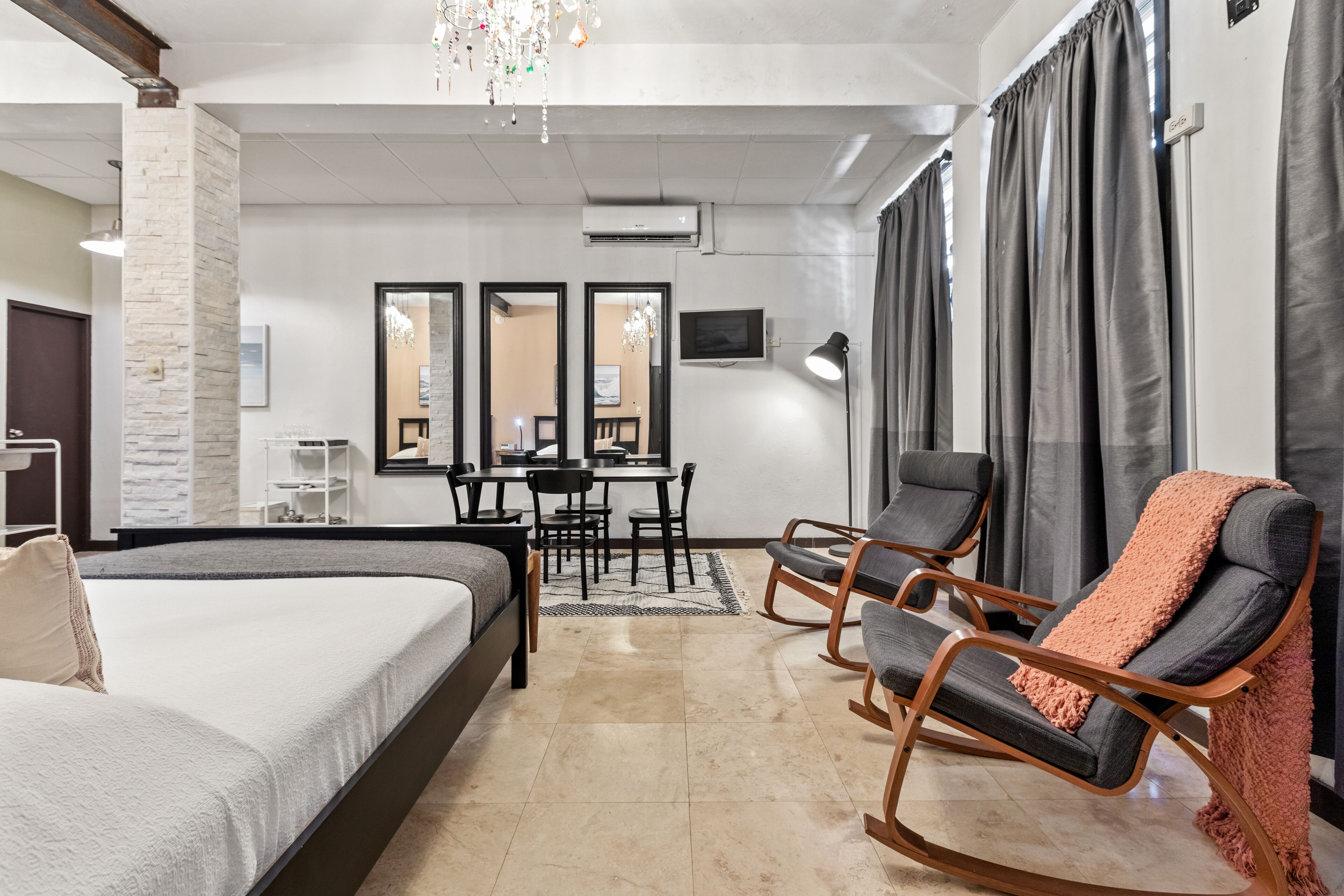 Family Studio Suite, 2 Queen Beds, Kitchenette | Premium bedding, individually decorated, individually furnished