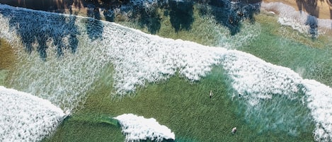 Beach nearby, beach towels