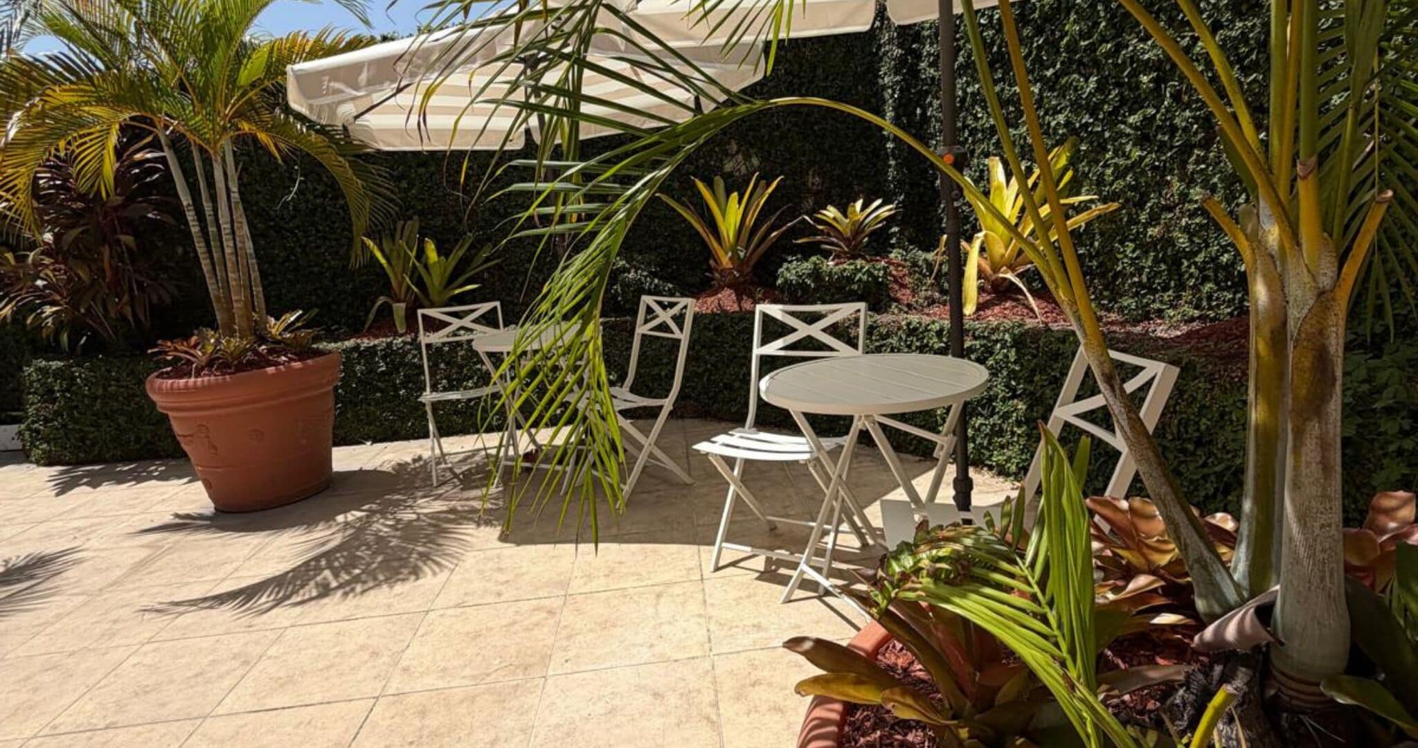 Habitació, balcó, vistes al jardí | Terrassa o pati