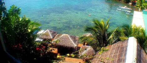 Vue depuis l’hébergement