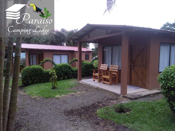 Standard Bungalow, 2 Double Beds | 1 bedroom, Select Comfort beds, minibar, blackout drapes