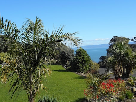 Aerial view. Te Aputa Lodge