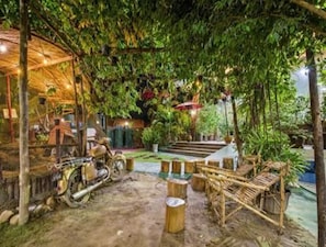 Enceinte de l’hébergement