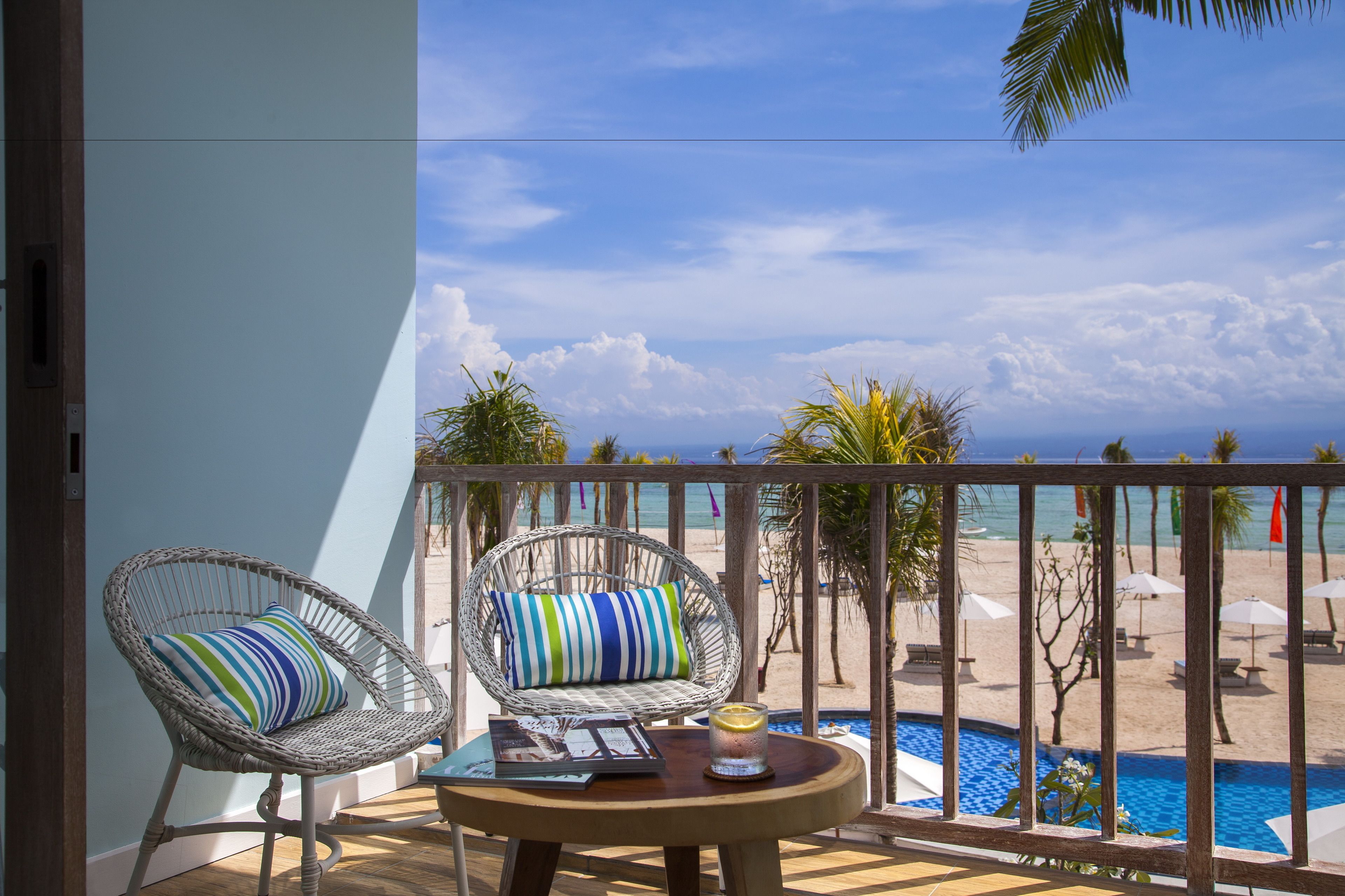 Zimmer, Strandblick | Balkon