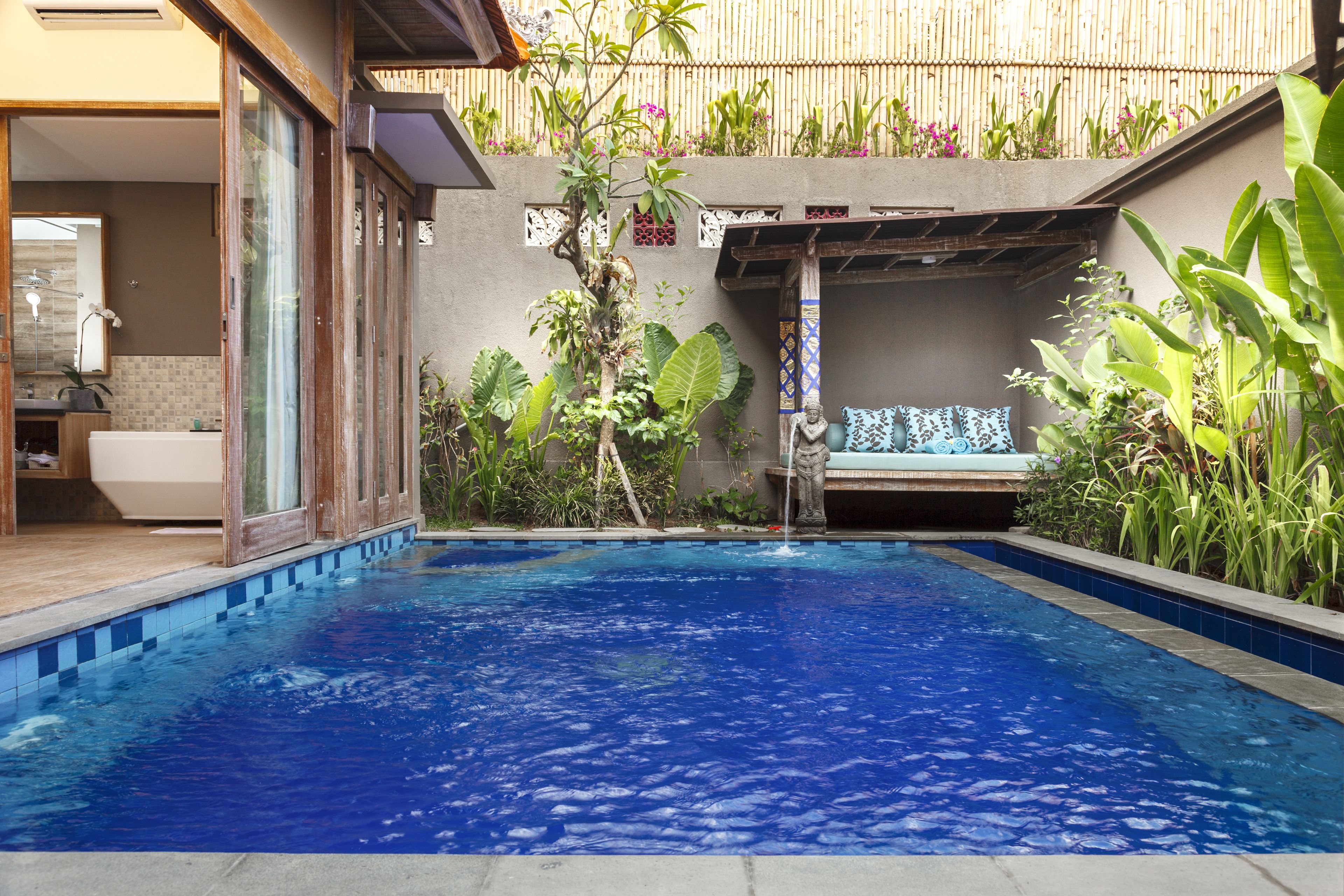 Villa, eigener Pool | Minibar, Zimmersafe, Schreibtisch, kostenloses WLAN