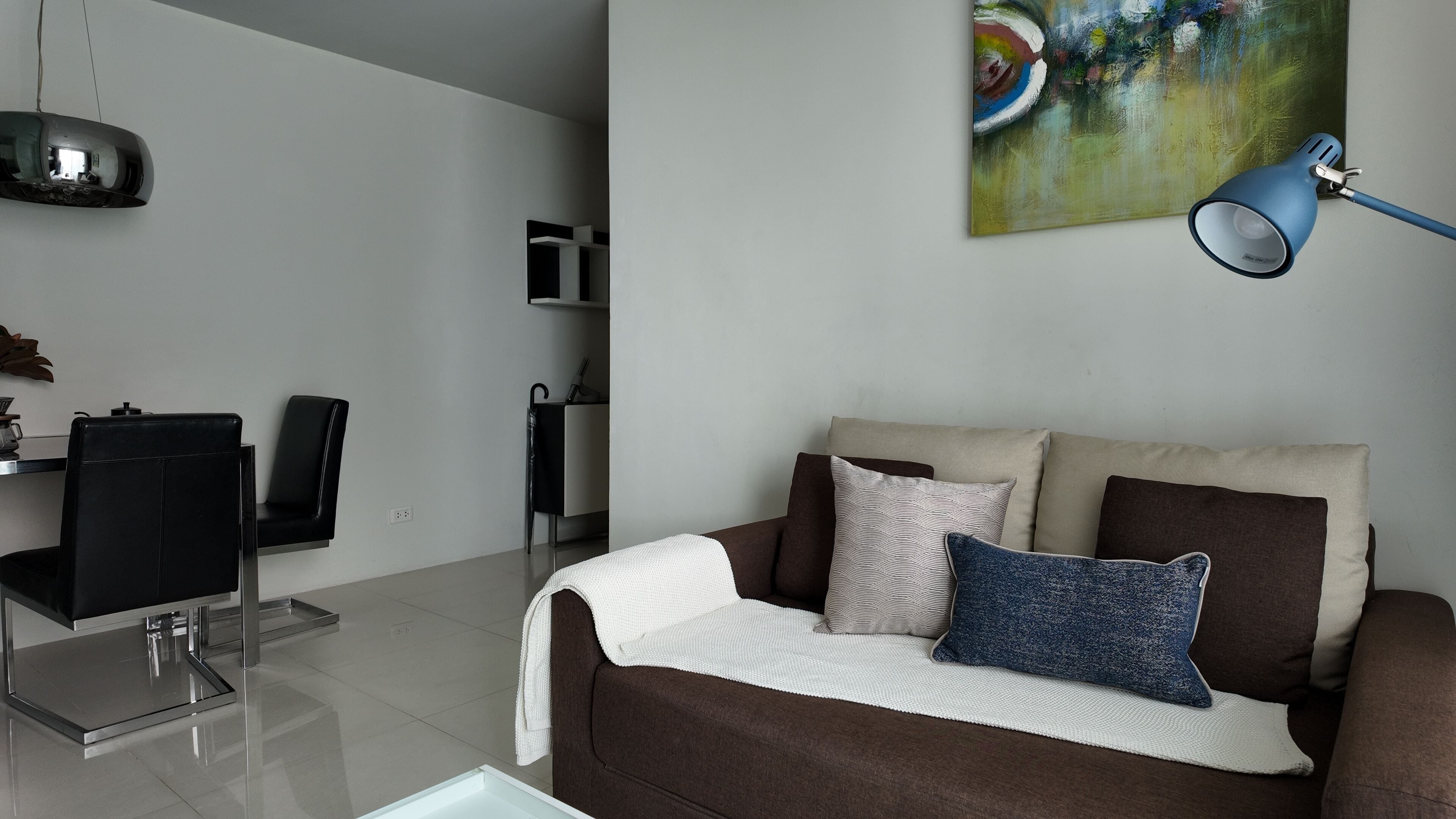 one bedroom suite | living area | plasma tv