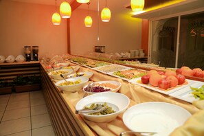 Frokostbuffé er inkludert hver dag