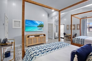 Apartamento, 1 habitación, junto a la playa (Loft #107) | 1 dormitorio y ropa de cama de alta calidad