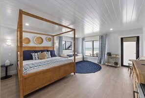 Premium bedding, pillowtop beds, minibar, free cribs/infant beds
