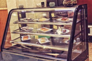 Kontinental frokost er inkludert hver dag