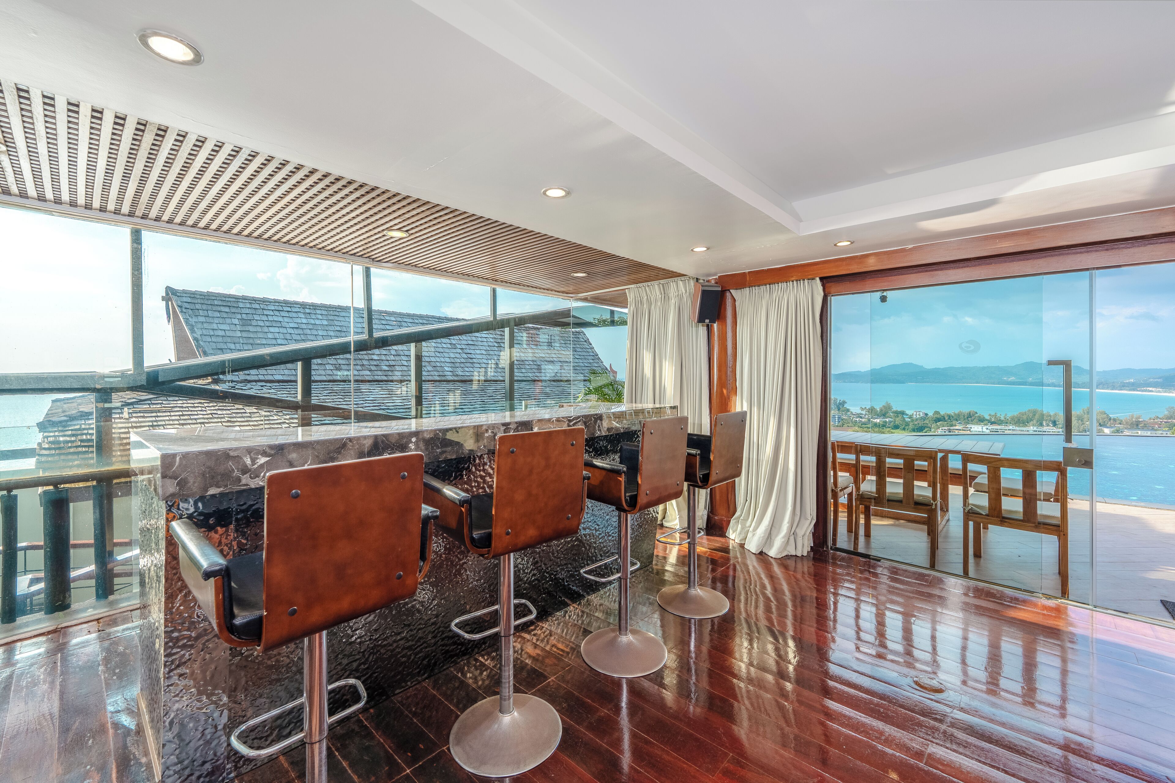 Villa | Living area | Flat-screen TV, DVD player