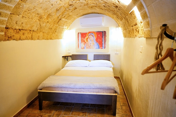 Chambre Double (U Cammarin) | Vue de la chambre
