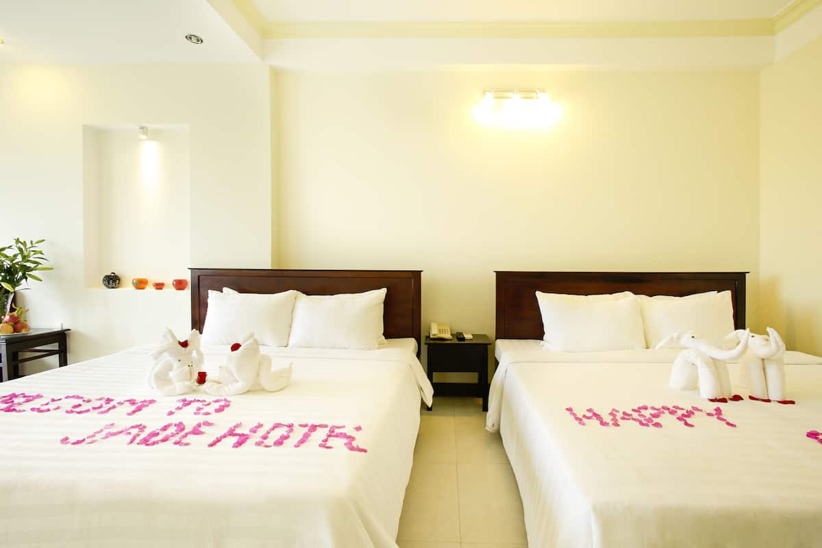 Family Quadruple Room, Balcony | Minibar, in-room safe, desk, WiFi (free)