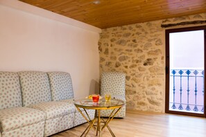 En 26-tommers TV med kabel-kanaler