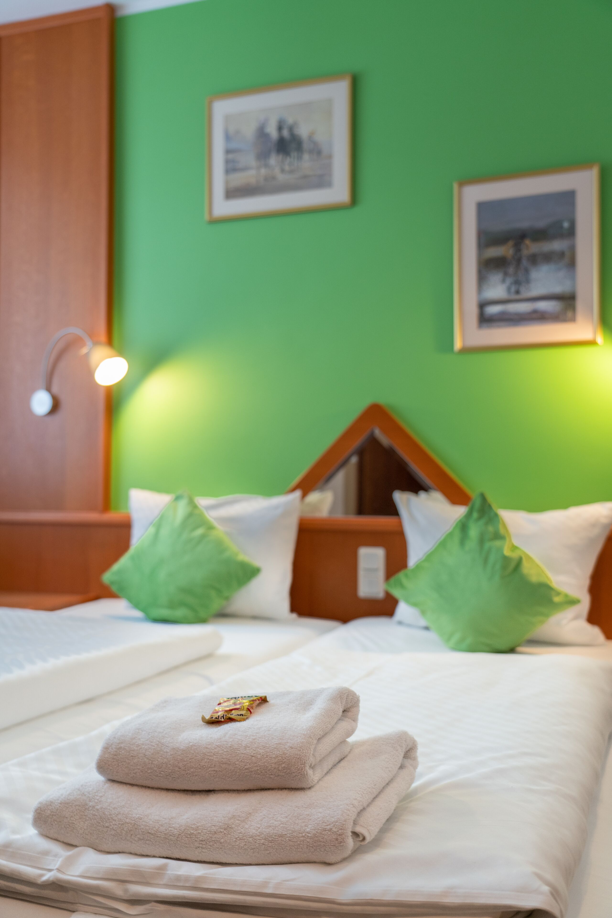 standard double room | premium bedding, desk, laptop workspace, blackout curtains