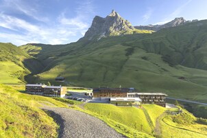 Vista a la montaña