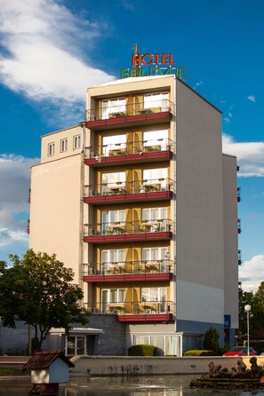 Fassade der Unterkunft