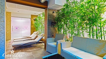 Turkish bath/hammam, body treatments, aromatherapy, deep-tissue massages