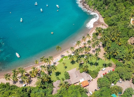Vue aérienne. Playa Rosa Bungalows