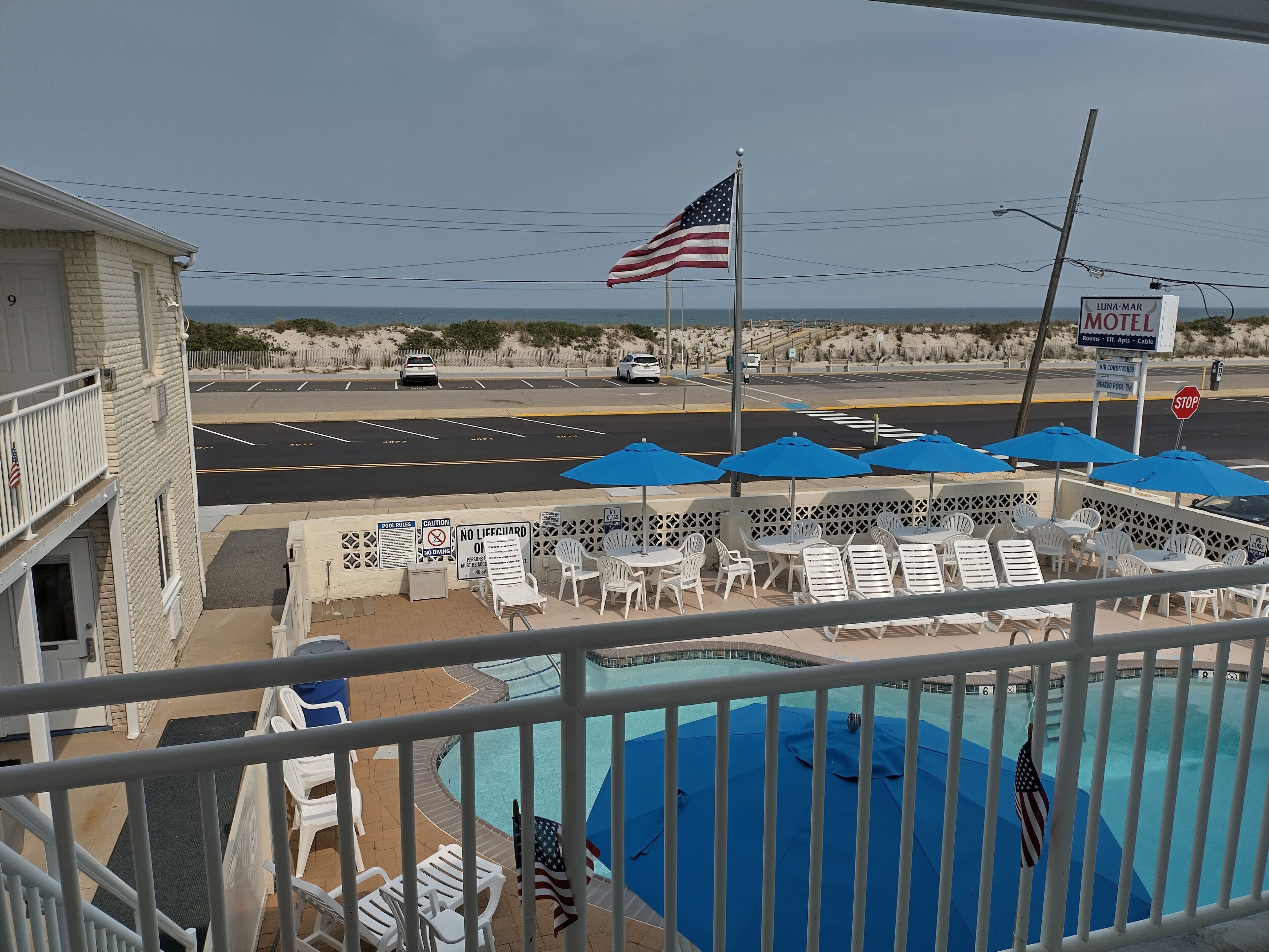 Habitación estándar, 1 cama de matrimonio, vistas parciales al mar | Vistas al mar