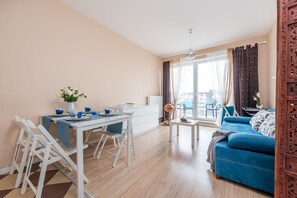 Living room - P&O Apartments Okęcie (Warsaw)
