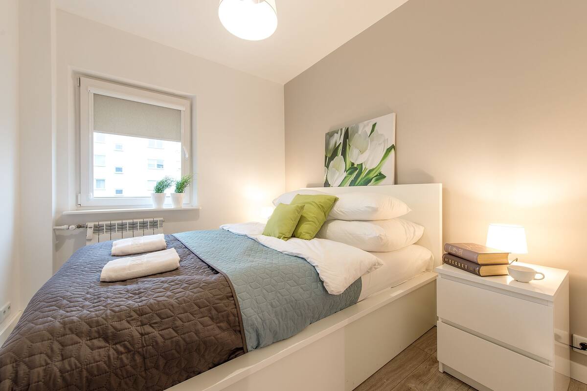 Apartment, 2 Bedrooms (4a Strubiczow Street) | Soundproofing, iron/ironing board, rollaway beds, free WiFi