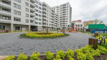 Apartment, 1 Bedroom (at 291A Aleja Krakowska Street) | Soundproofing, iron/ironing board, rollaway beds, free WiFi