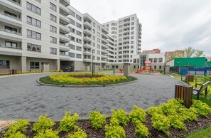 Apartment, 1 Bedroom (at 291A Aleja Krakowska Street) | Soundproofing, iron/ironing board, rollaway beds, free WiFi - P&O Apartments Okęcie (Warsaw)