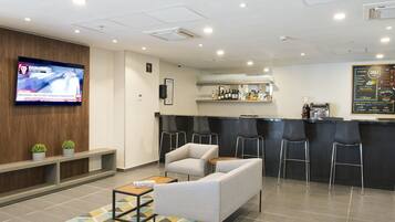 Sala de estar en el lobby