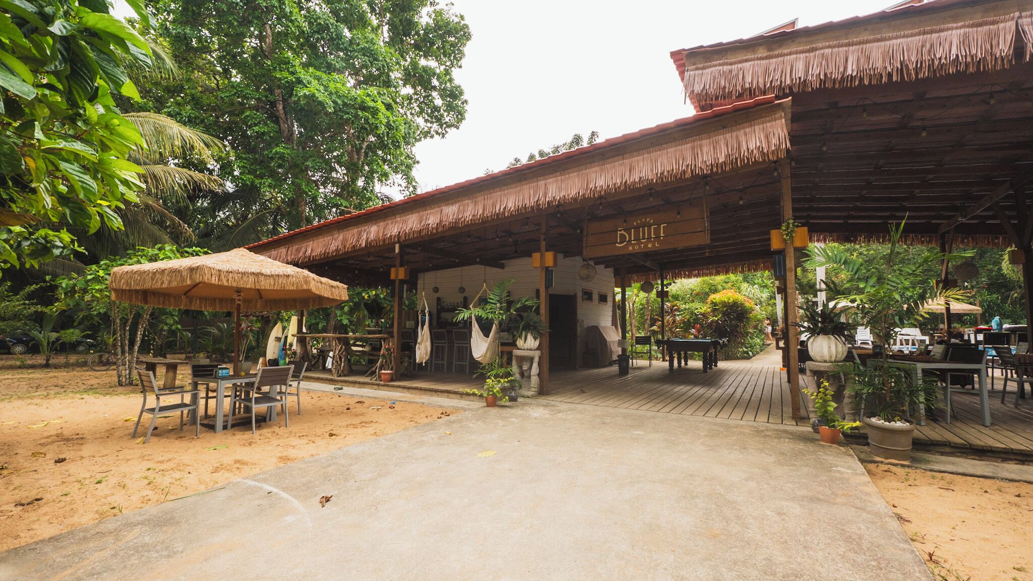 Fassade der Unterkunft