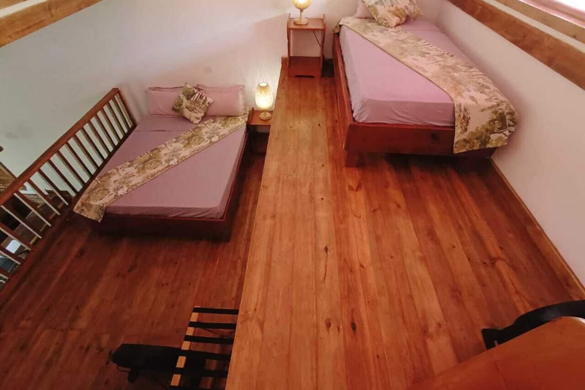 Free WiFi, bed sheets