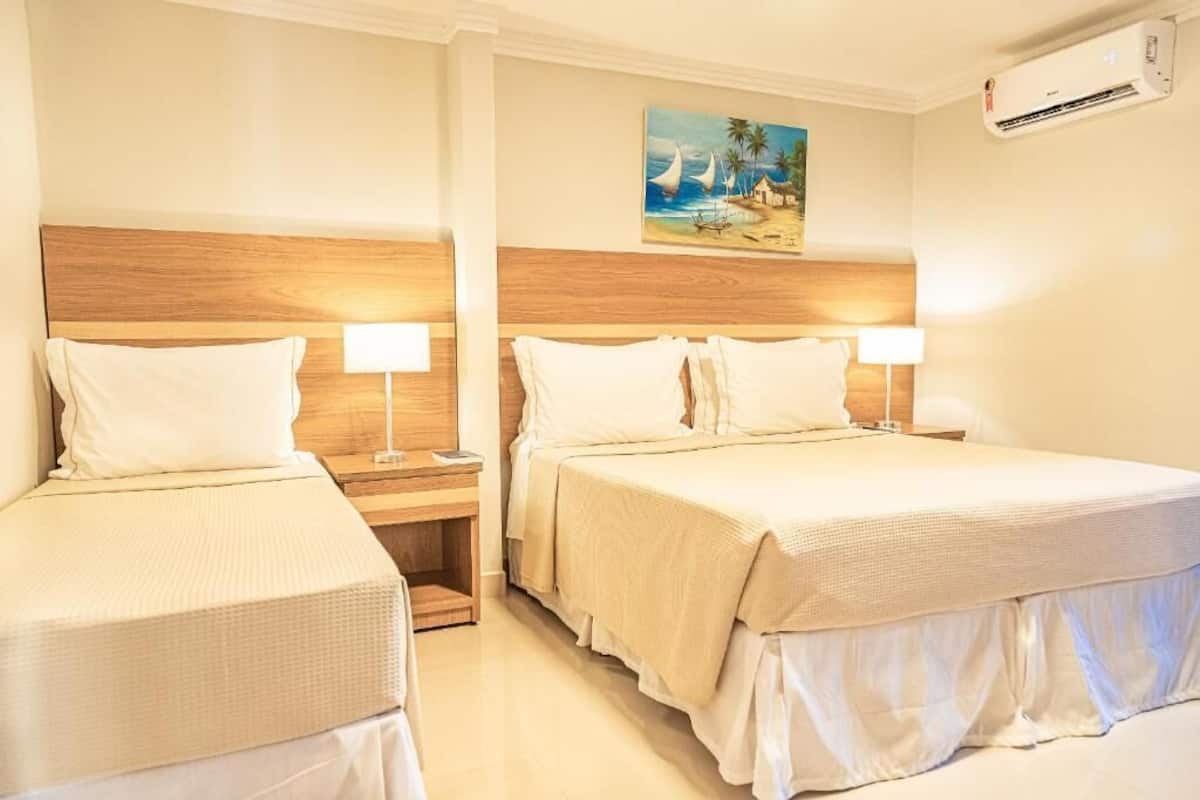 Minibar, in-room safe, blackout drapes, free WiFi