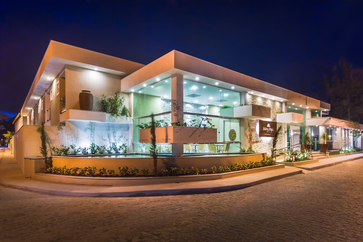 front of property – evening/night